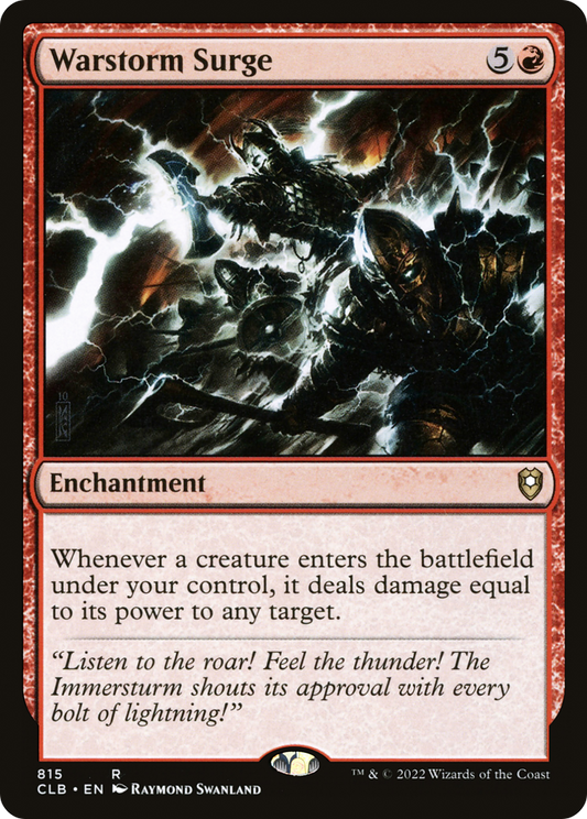 Warstorm Surge (CLB-815)