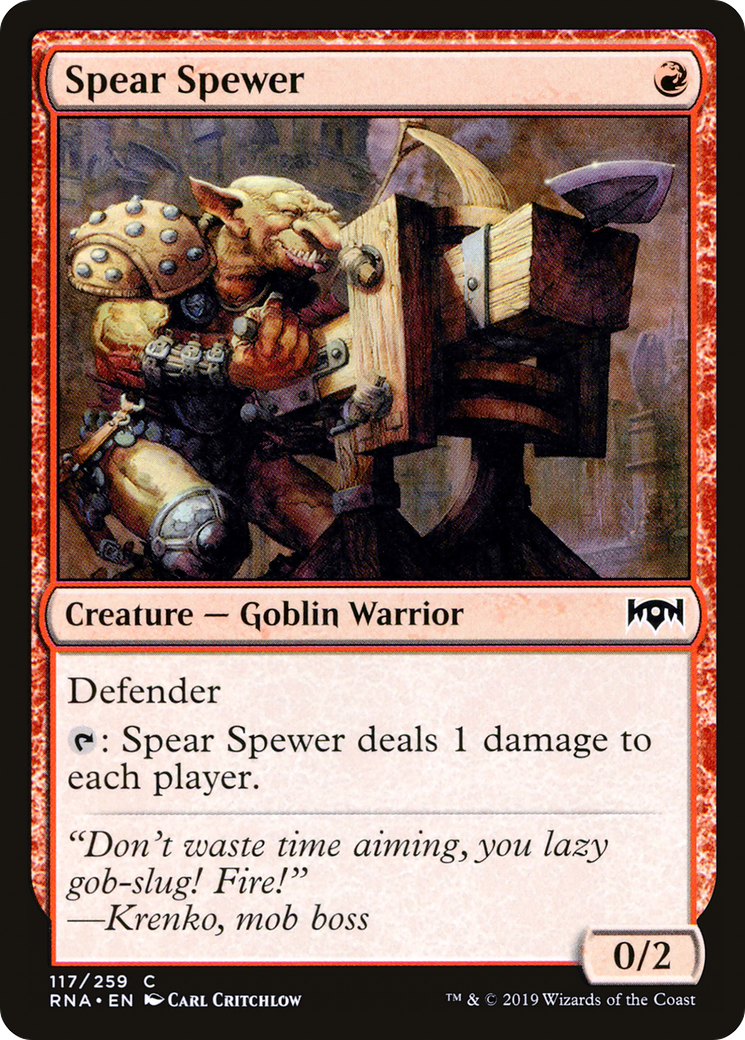 Spear Spewer (RNA-117) (Foil)
