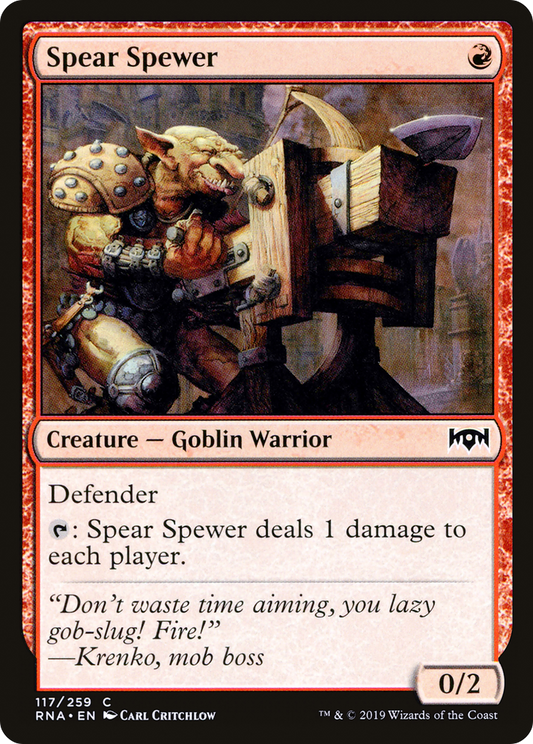 Spear Spewer (RNA-117) (Foil)