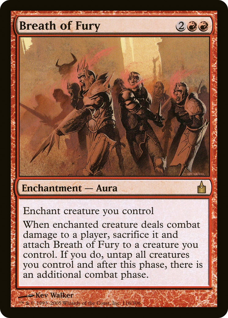 Breath of Fury (RAV-116) (Foil)
