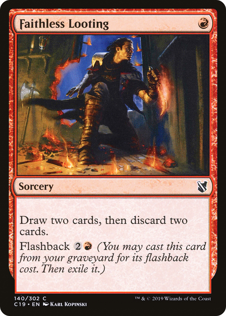 Faithless Looting (C19-140)