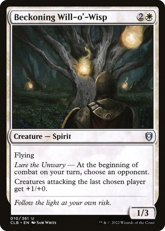 Beckoning Will-o'-Wisp (CLB-010)