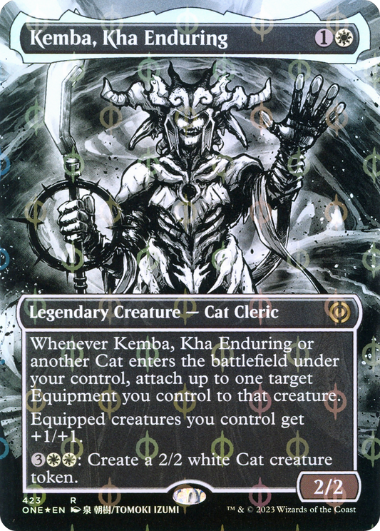 Kemba, Kha Enduring (ONE-423) (Showcase) (Borderless) (Compleat Foil)
