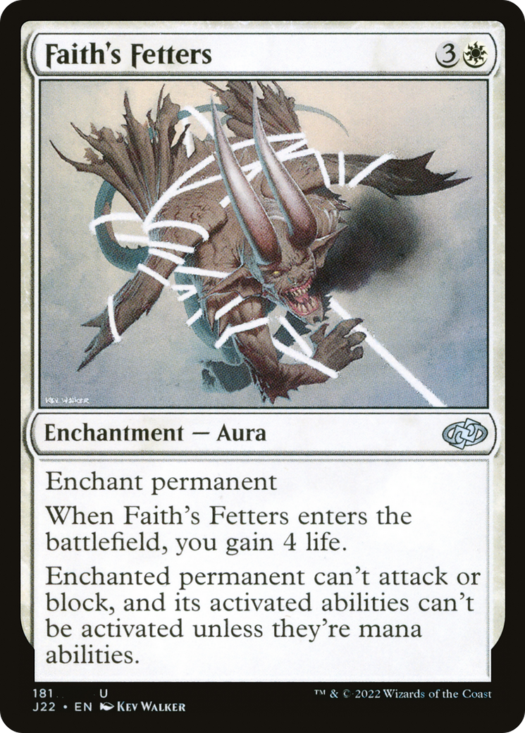 Faith's Fetters (J22-181)