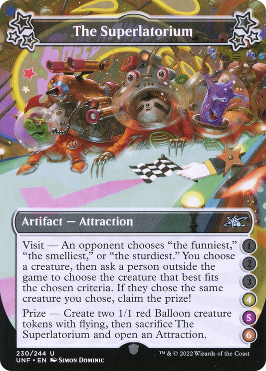 The Superlatorium (UNF-230F)