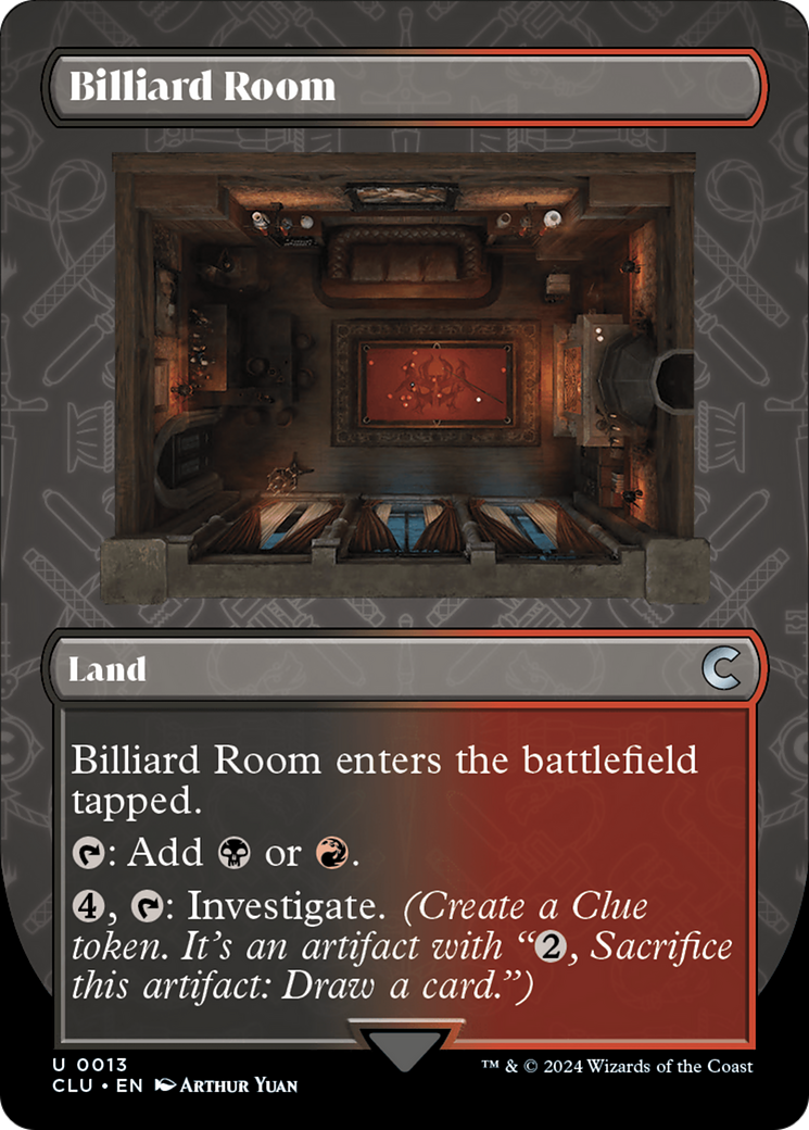 Billiard Room (CLU-013) (Borderless)