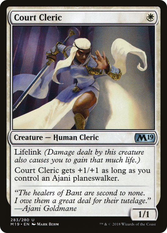 Court Cleric (M19-283)
