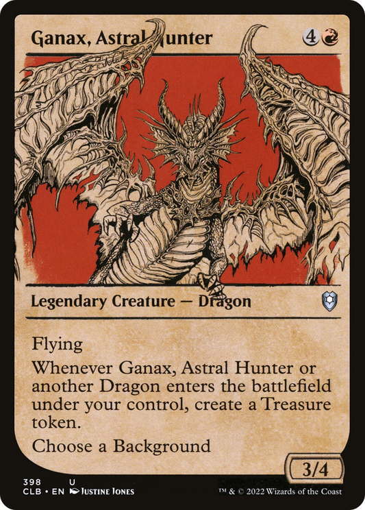 Ganax, Astral Hunter (CLB-398) (Showcase)