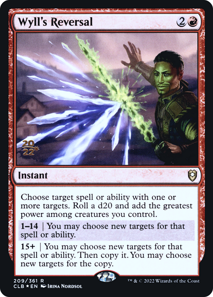 Wyll's Reversal (PRE-209S) (Foil)