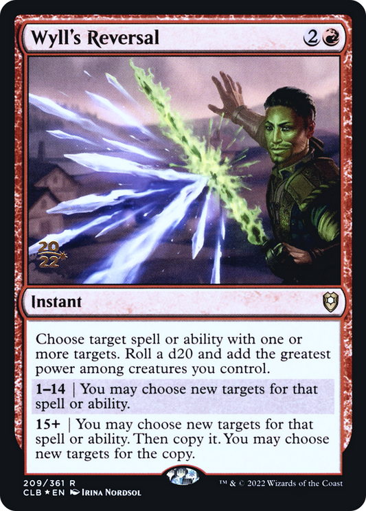 Wyll's Reversal (PRE-209S) (Foil)
