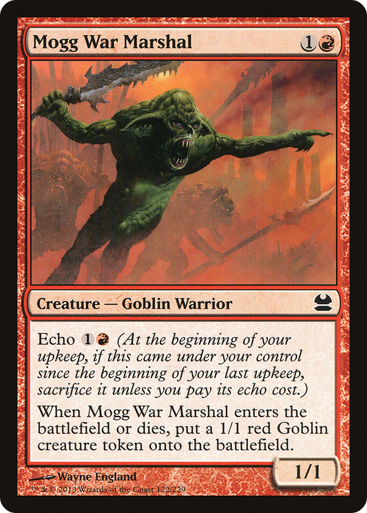 Mogg War Marshal (MMA-122) (Foil)
