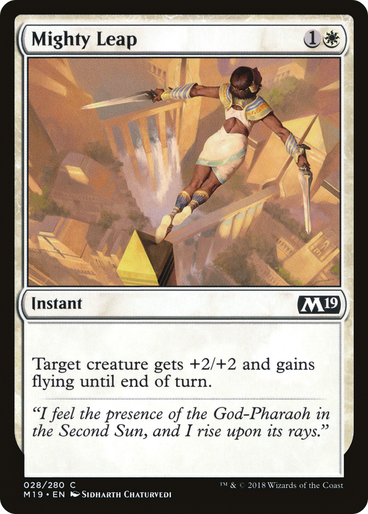 Mighty Leap (M19-028) (Foil)