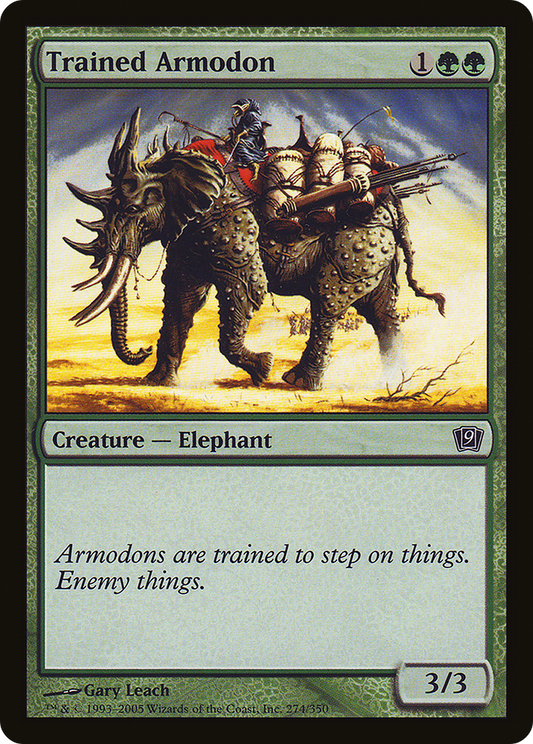 Trained Armodon (9ED-274★) (Foil)