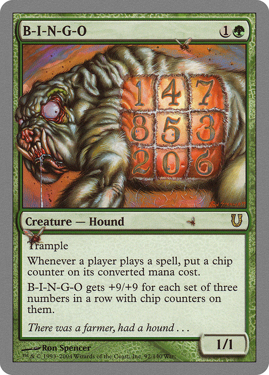 B-I-N-G-O (UNH-092)