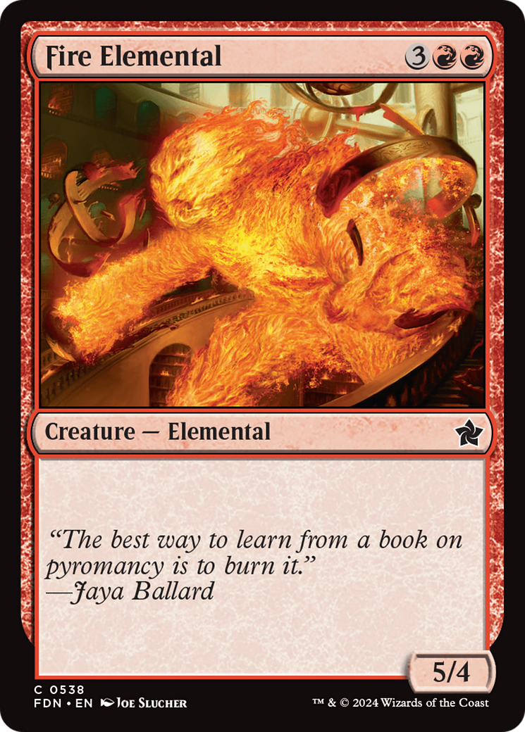 Fire Elemental (FDN-538)