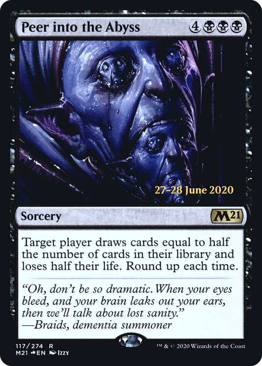 Peer into the Abyss (PRE-117S) (Foil)