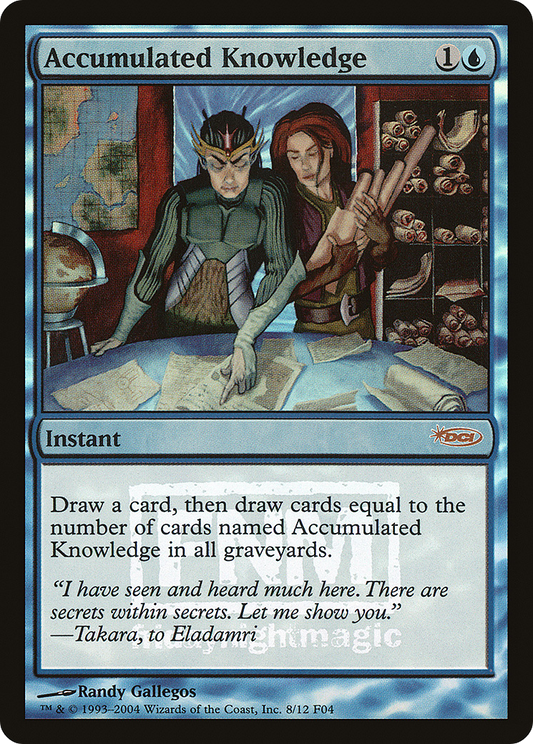 Accumulated Knowledge (FNM-008) (Foil)