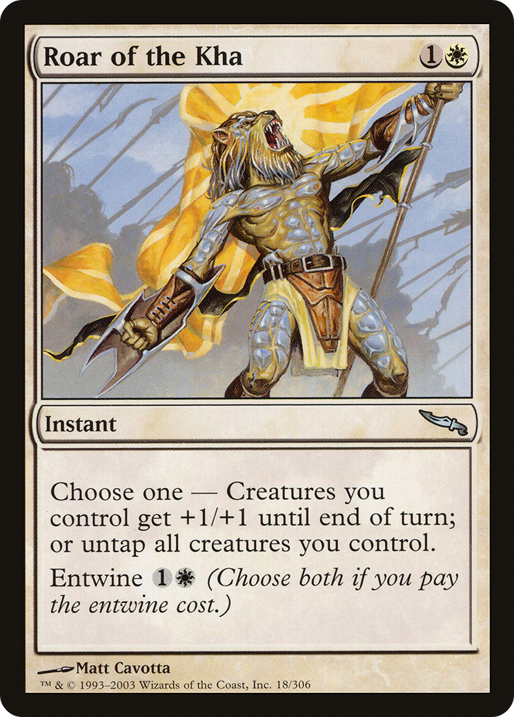 Roar of the Kha (MRD-018) (Foil)