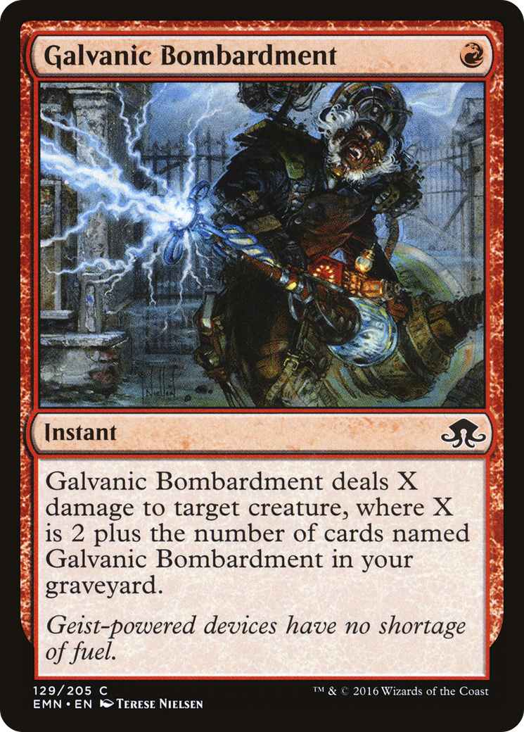 Galvanic Bombardment (EMN-129) (Foil)