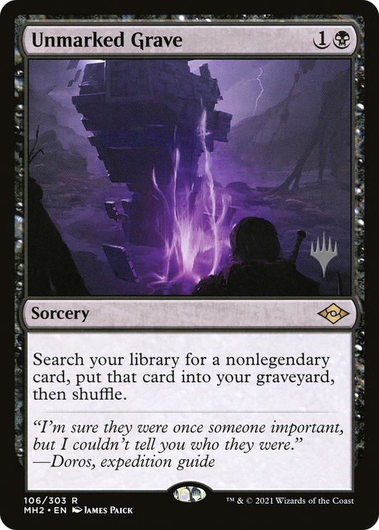 Unmarked Grave (PPMKM-106P) (Foil)