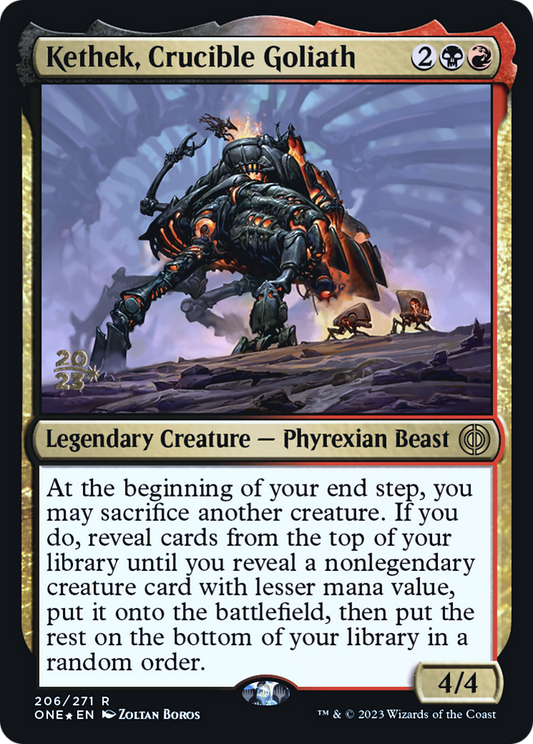 Kethek, Crucible Goliath (PRE-206S) (Foil)