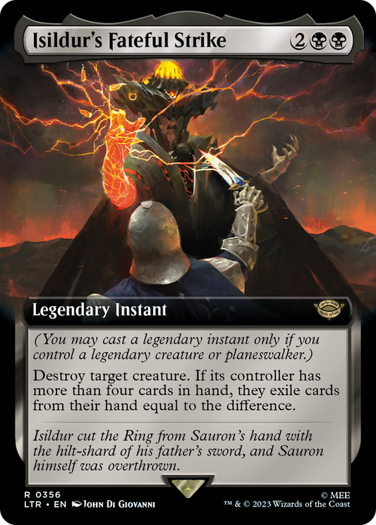 Isildur's Fateful Strike (LTR-356) (Extended Art)