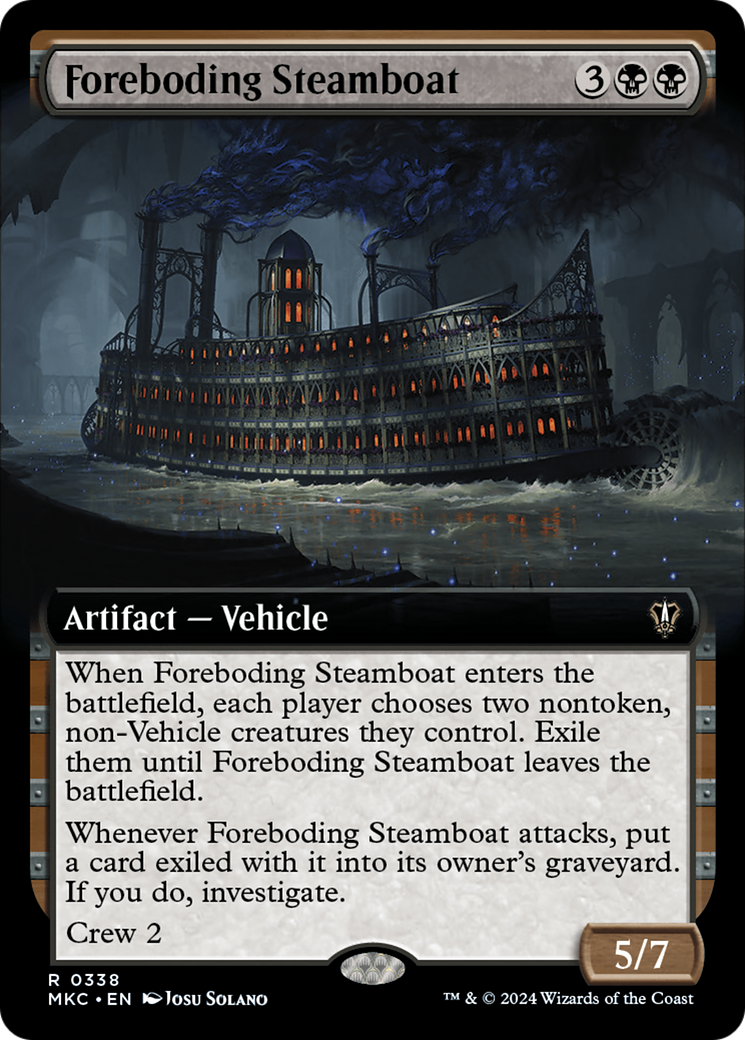 Foreboding Steamboat (MKC-338) (Extended Art)