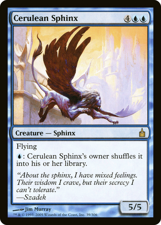 Cerulean Sphinx (RAV-039) (Foil)