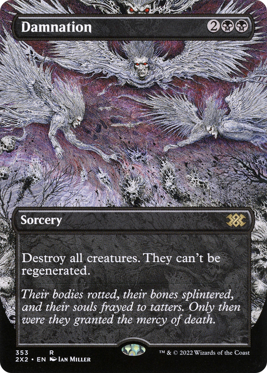 Damnation (2X2-353) (Borderless) (Foil)