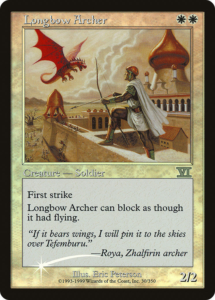 Longbow Archer (FNM-003) (Foil)