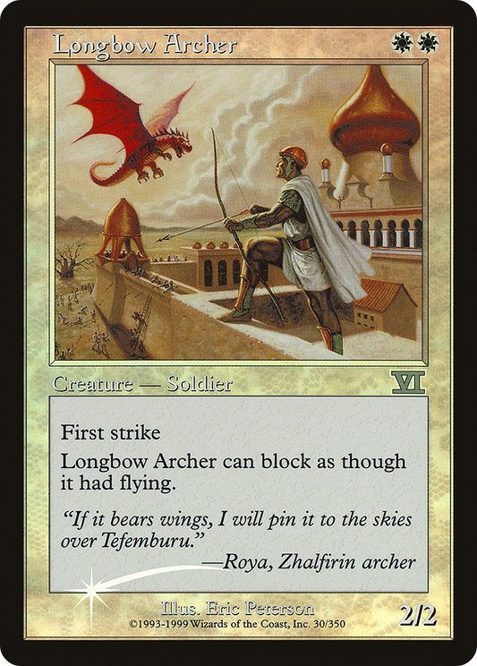 Longbow Archer (FNM-003) (Foil)