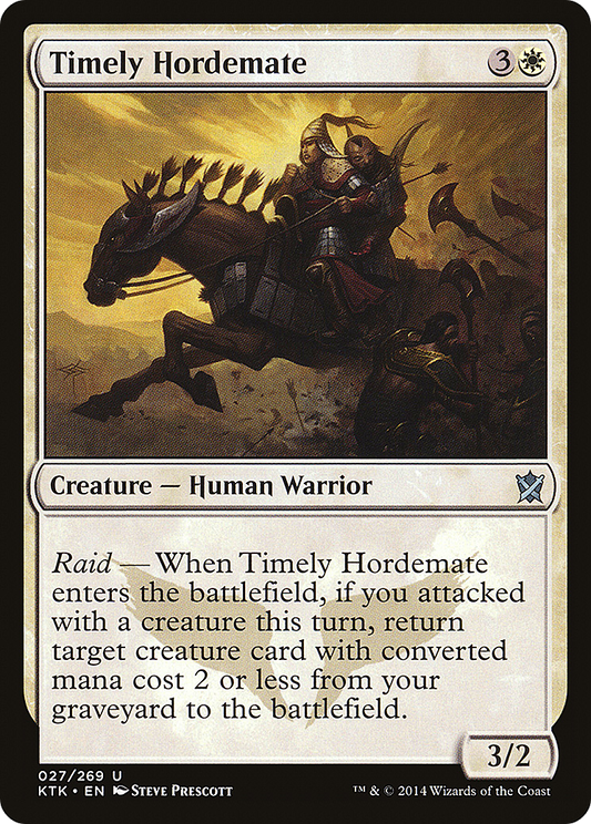 Timely Hordemate (KTK-027)