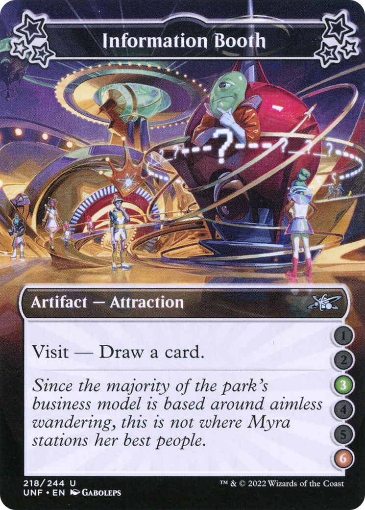 Information Booth (UNF-218B) (Foil)