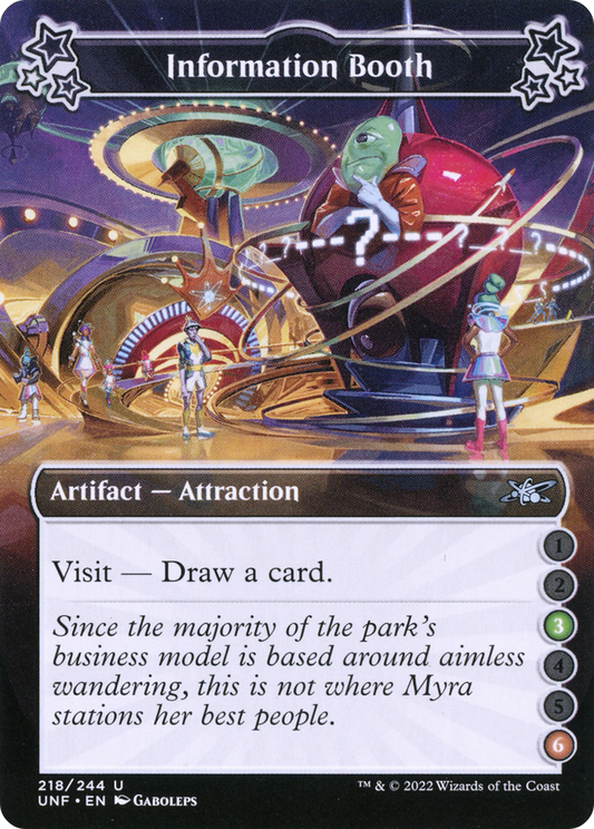 Information Booth (UNF-218B) (Foil)
