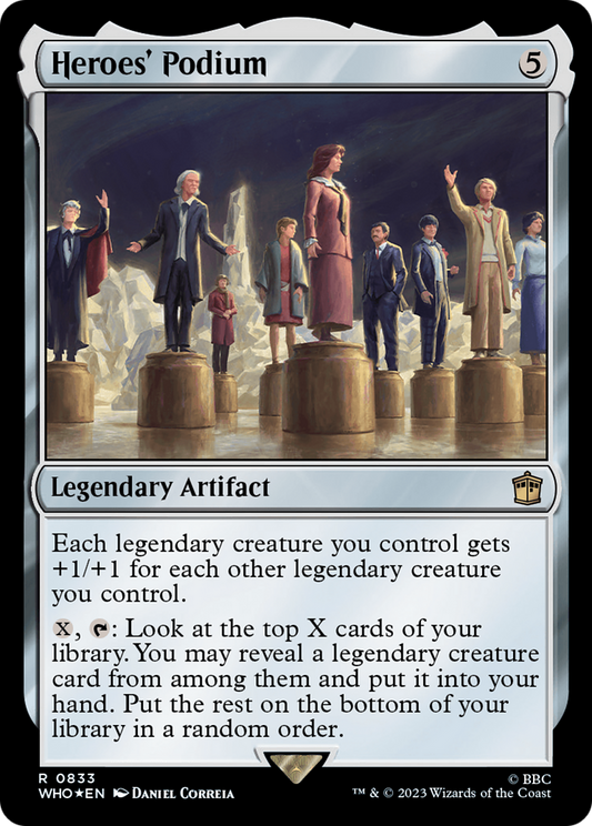 Heroes' Podium (WHO-833) (Surge Foil)