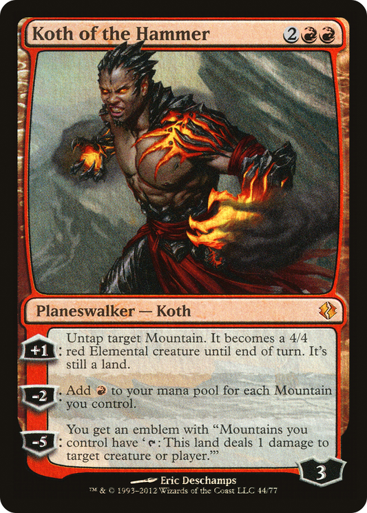 Koth of the Hammer (DDI-044) (Foil)