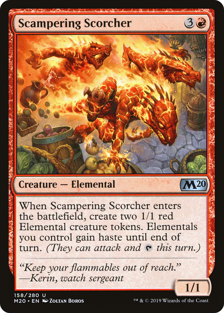 Scampering Scorcher (M20-158) (Foil)