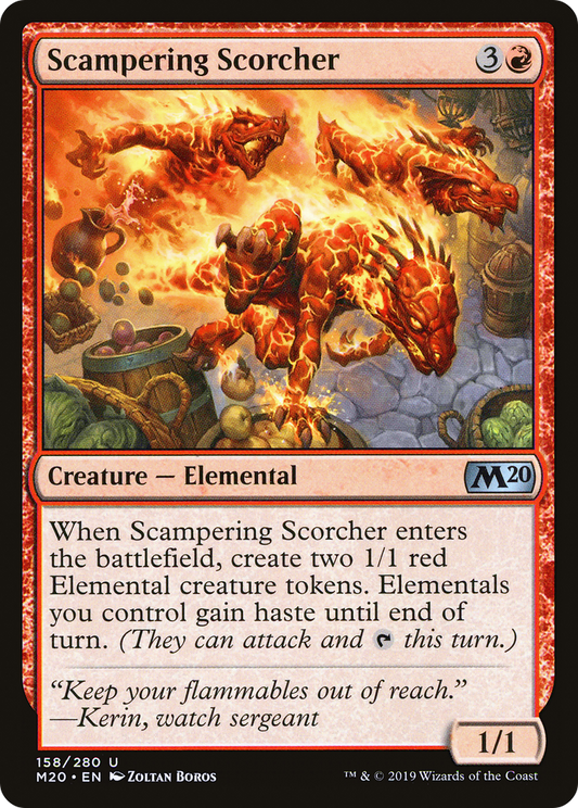 Scampering Scorcher (M20-158) (Foil)