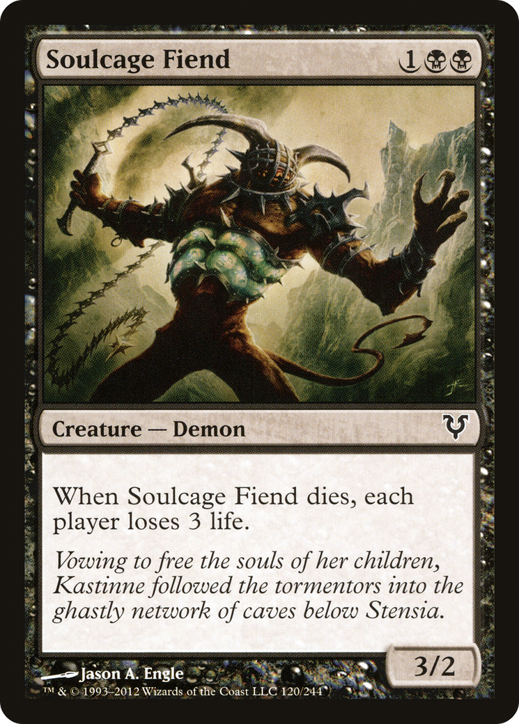 Soulcage Fiend (AVR-120) (Foil)