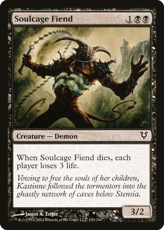 Soulcage Fiend (AVR-120) (Foil)