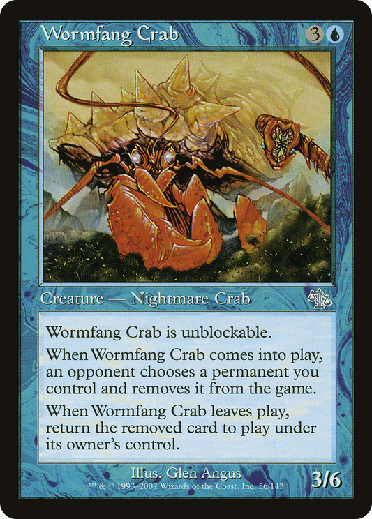 Wormfang Crab (JUD-056)