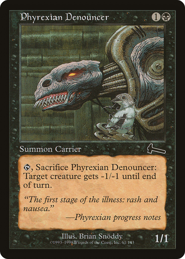 Phyrexian Denouncer (ULG-061) (Foil)