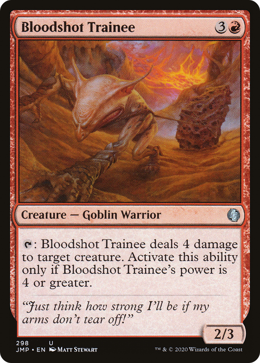 Bloodshot Trainee (JMP-298)