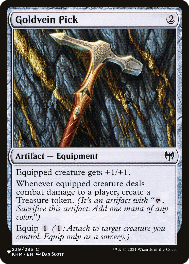 Goldvein Pick (LIST-KHM-239)