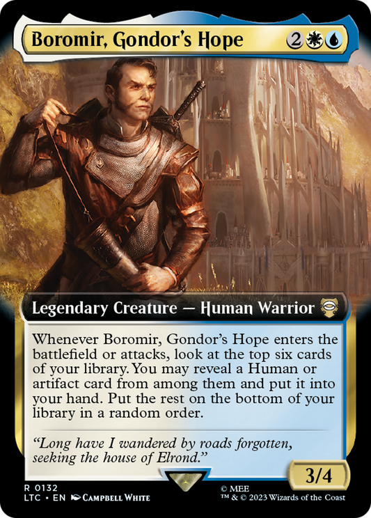 Boromir, Gondor's Hope (LTC-132) (Extended Art)