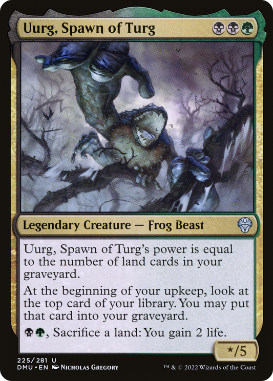 Uurg, Spawn of Turg (DMU-225) (Foil)