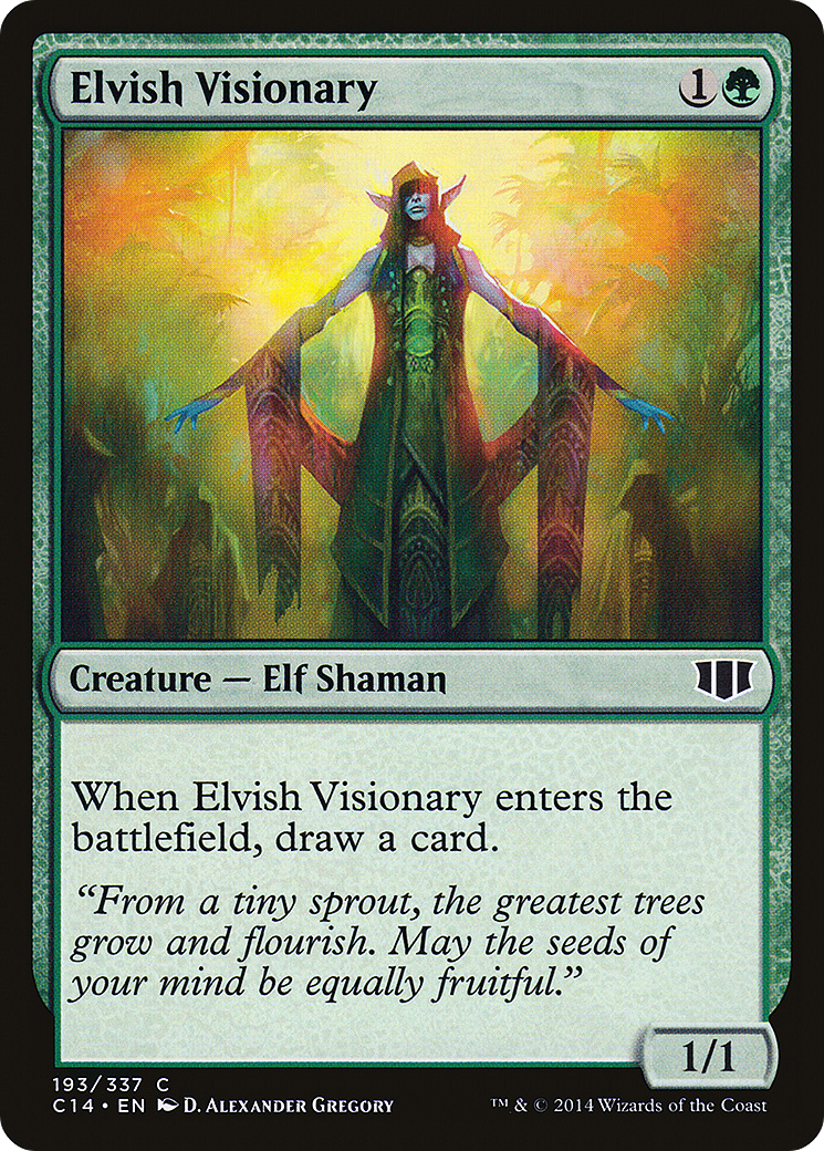 Elvish Visionary (C14-193)