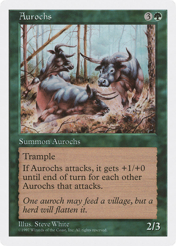 Aurochs (5ED-279)