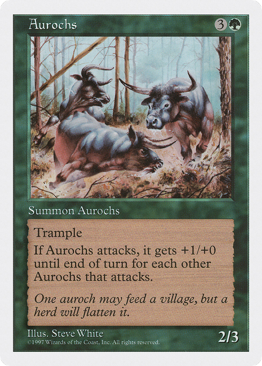 Aurochs (5ED-279)
