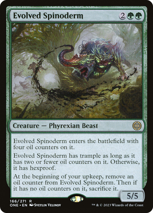 Evolved Spinoderm (ONE-166) (Foil)